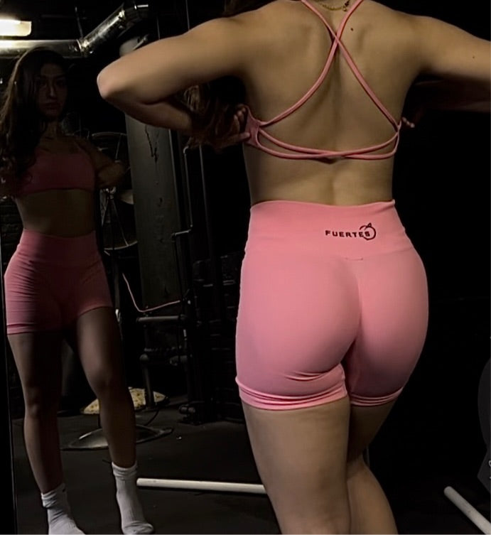 Peachy Pink Shorts
