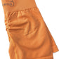 Peachy Scrunch Shorts 1.0 (Peach/Orange)